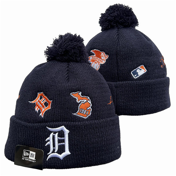 Detroit Tigers Knit Hats 020